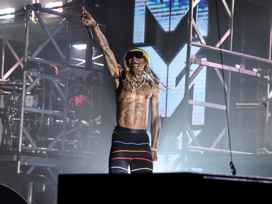 Lil Wayne performing at Township Auditorium