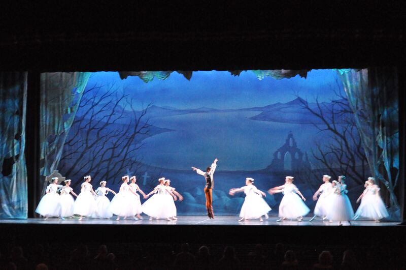 Ballet performance at Township